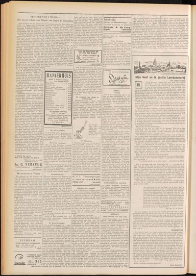 De Gecombineerde, 1 augustus 1953