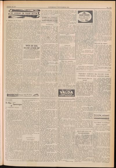 De Gecombineerde, 7 november 1953