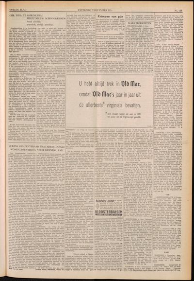 De Gecombineerde, 7 november 1953