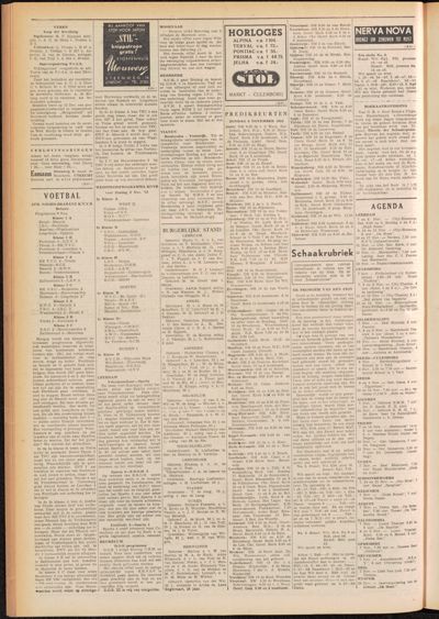 De Gecombineerde, 7 november 1953
