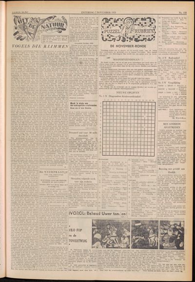 De Gecombineerde, 7 november 1953