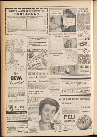 De Gecombineerde, 7 november 1953