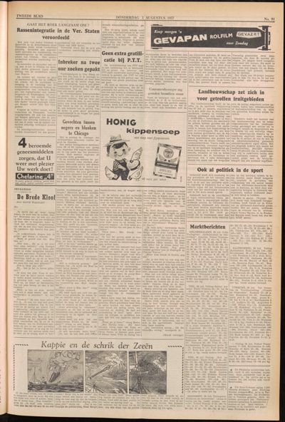 De Gecombineerde, 1 augustus 1957