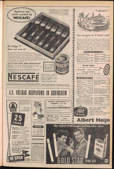 De Gecombineerde, 1 augustus 1957