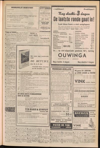 De Gecombineerde, 1 augustus 1957