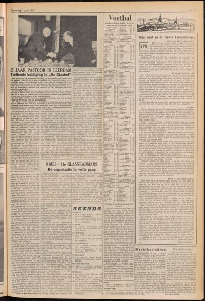 De Gecombineerde, 1 april 1959