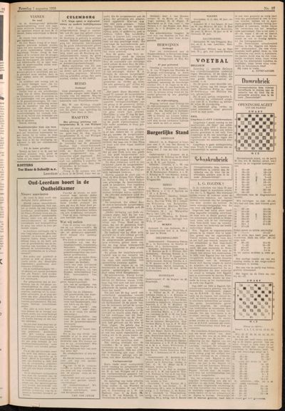 De Gecombineerde, 1 augustus 1959
