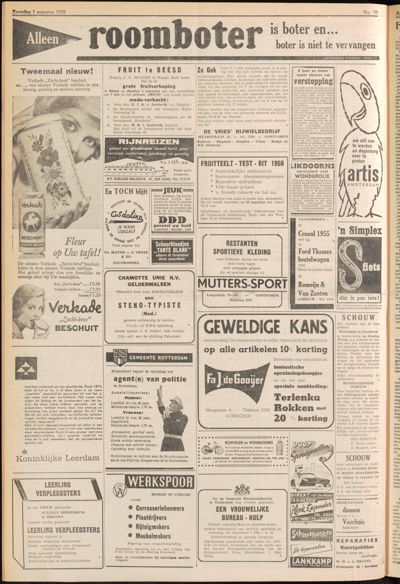 De Gecombineerde, 1 augustus 1959