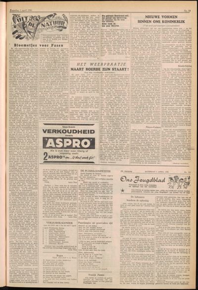 De Gecombineerde, 1 april 1961