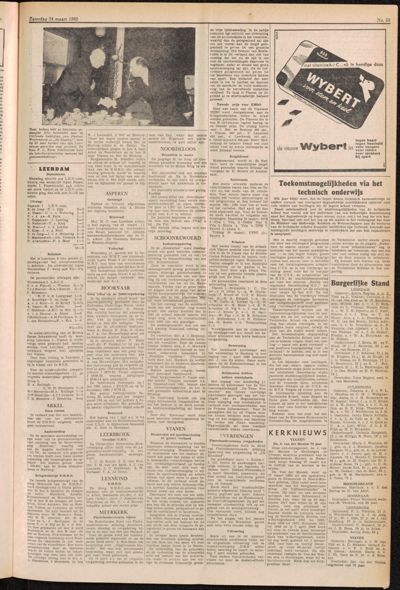 De Gecombineerde, 24 maart 1962