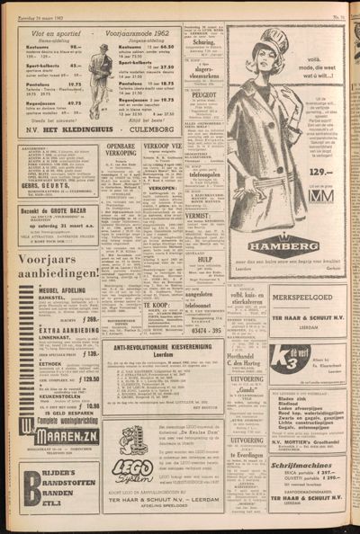 De Gecombineerde, 24 maart 1962