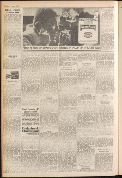 De Gecombineerde, 12 maart 1963