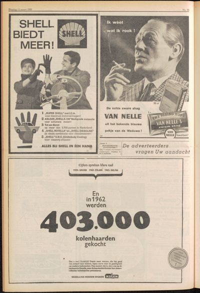 De Gecombineerde, 12 maart 1963