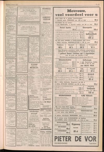 De Gecombineerde, 12 maart 1963