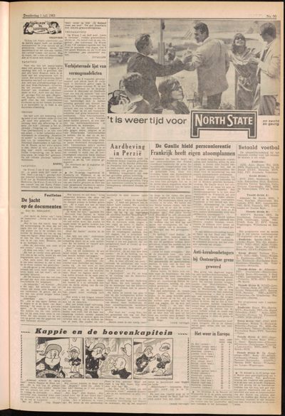De Gecombineerde, 1 augustus 1963