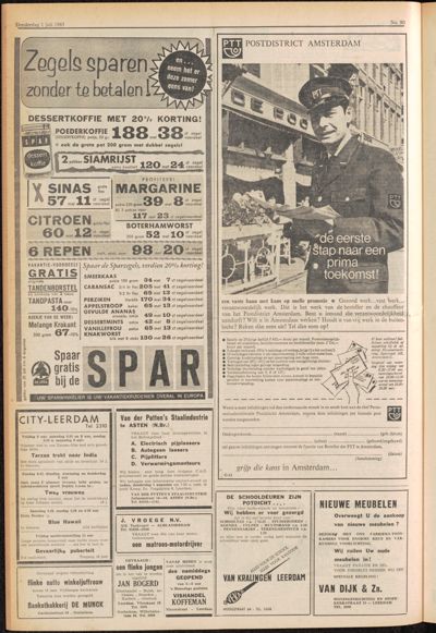 De Gecombineerde, 1 augustus 1963