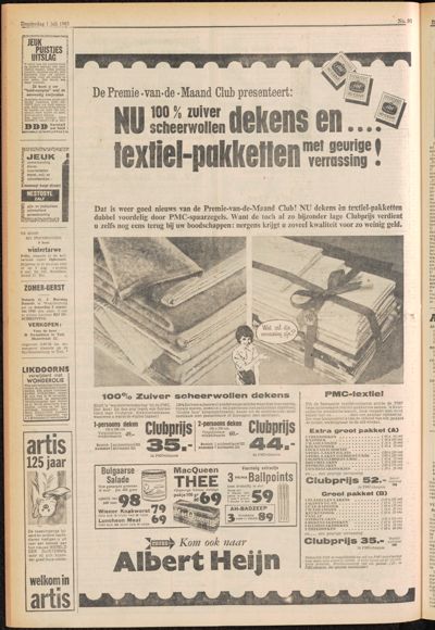 De Gecombineerde, 1 augustus 1963