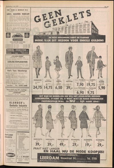 De Gecombineerde, 1 augustus 1963