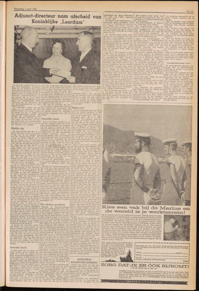 De Gecombineerde, 1 april 1964