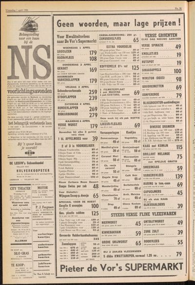De Gecombineerde, 1 april 1964