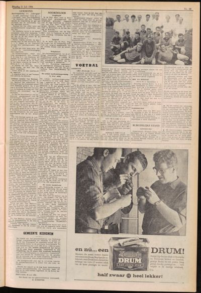 De Gecombineerde, 21 juli 1964