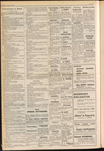 De Gecombineerde, 1 augustus 1964