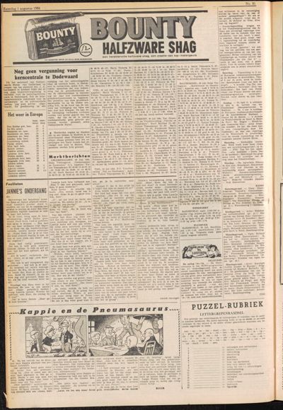 De Gecombineerde, 1 augustus 1964