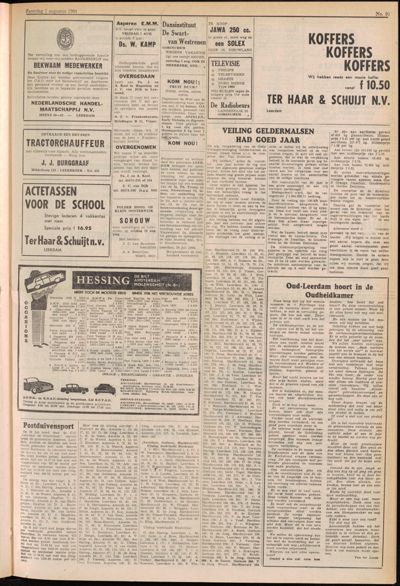 De Gecombineerde, 1 augustus 1964