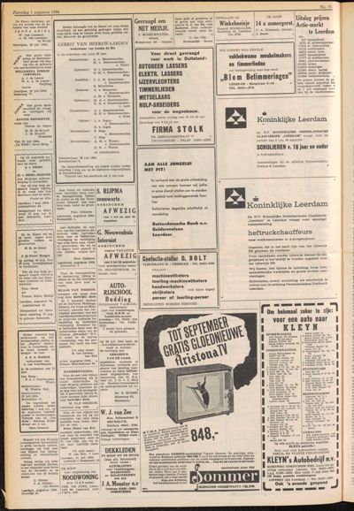 De Gecombineerde, 1 augustus 1964