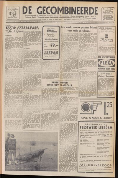 De Gecombineerde, 1 april 1965