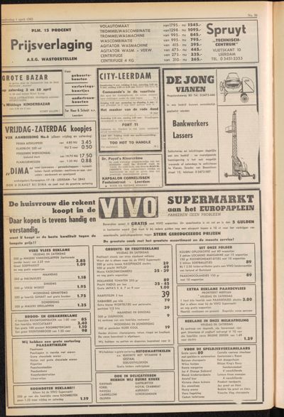 De Gecombineerde, 1 april 1965