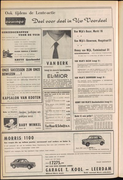 De Gecombineerde, 1 april 1965