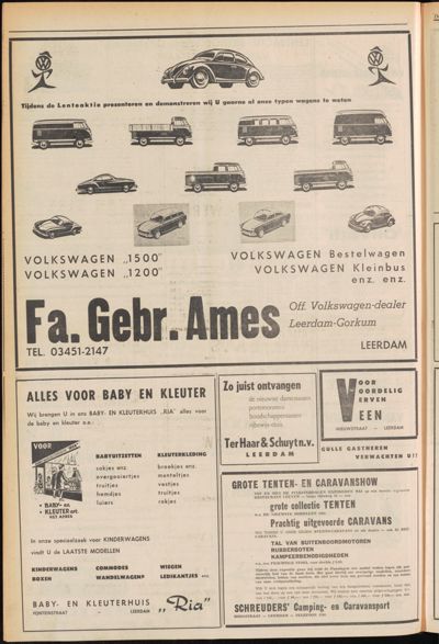 De Gecombineerde, 1 april 1965