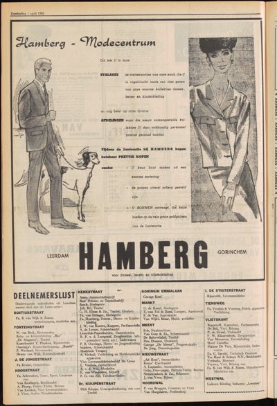 De Gecombineerde, 1 april 1965
