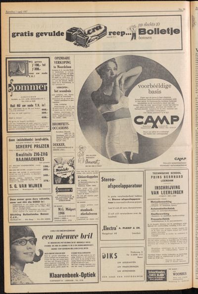 De Gecombineerde, 1 april 1967