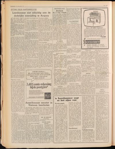 De Gecombineerde, 14 december 1967