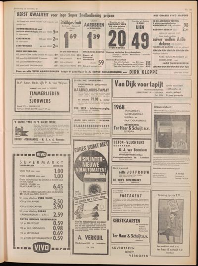 De Gecombineerde, 14 december 1967