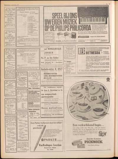 De Gecombineerde, 14 december 1967
