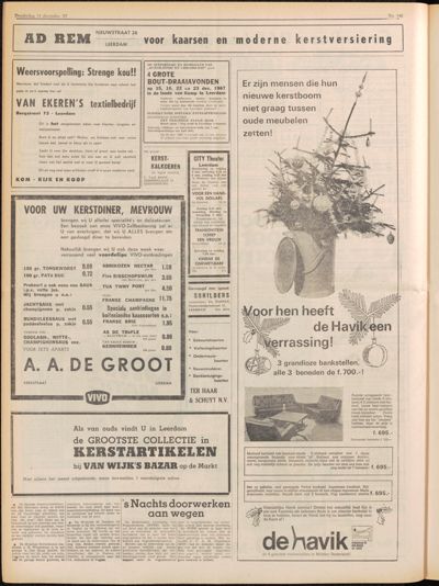 De Gecombineerde, 14 december 1967