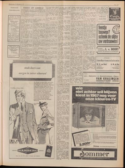 De Gecombineerde, 14 december 1967