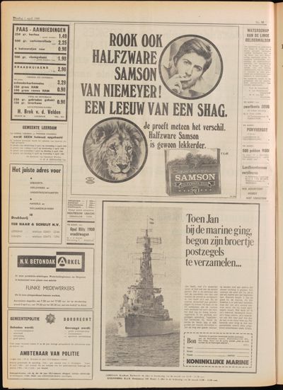 De Gecombineerde, 1 april 1969 (jrg. 1)