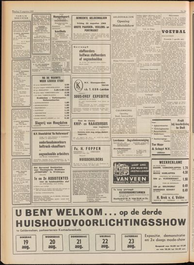 De Gecombineerde, 19 augustus 1969 (jrg. 1)