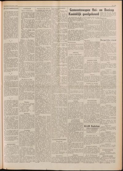 De Gecombineerde, 6 december 1969 (jrg. 1)