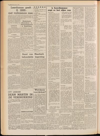 De Gecombineerde, 6 december 1969 (jrg. 1)