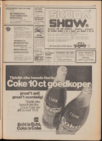 De Gecombineerde, 1 april 1971 (jrg. 3)