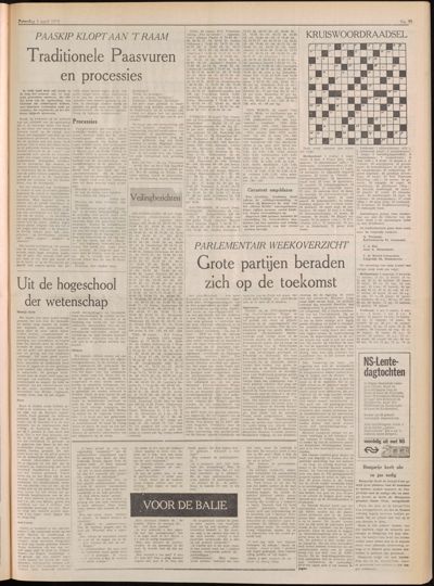 De Gecombineerde, 1 april 1972 (jrg. 4)