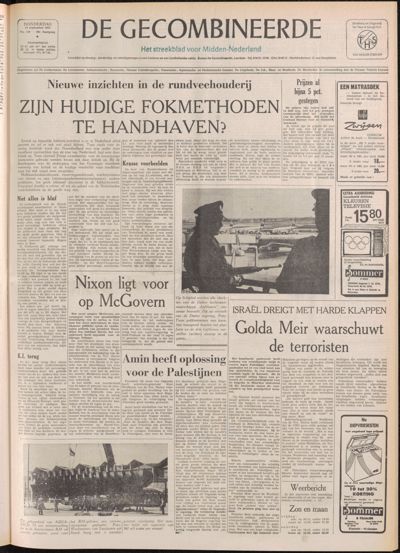 De Gecombineerde, 14 september 1972 (jrg. 4)