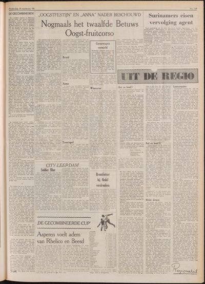De Gecombineerde, 14 september 1972 (jrg. 4)