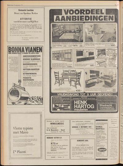De Gecombineerde, 14 september 1972 (jrg. 4)