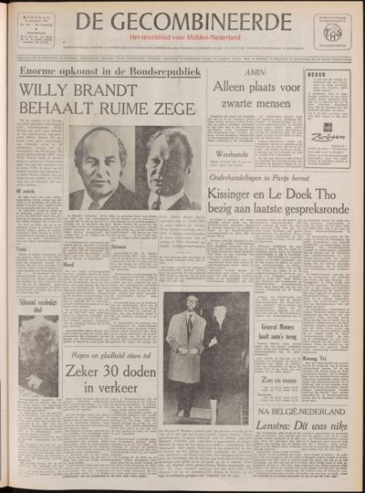 De Gecombineerde, 21 november 1972 (jrg. 4)